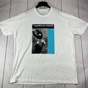 LinkSoul Golf The American Golfer 2XL T-Shirt White Men New